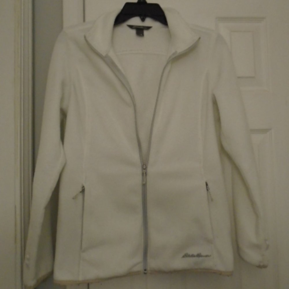 Eddie Bauer Full Zipper Fleece Jacket - M